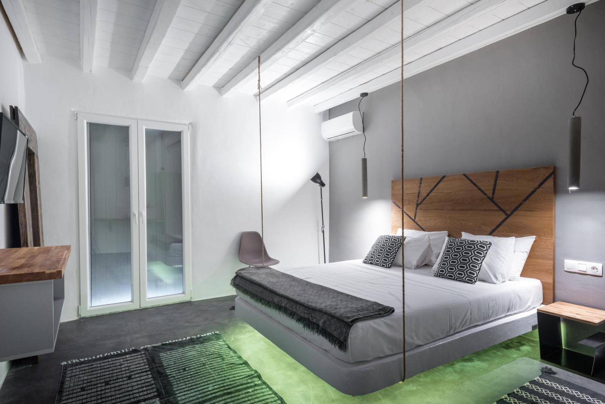 Sea Rock & Sky Private Mykonos Residence Merchia Beach Экстерьер фото