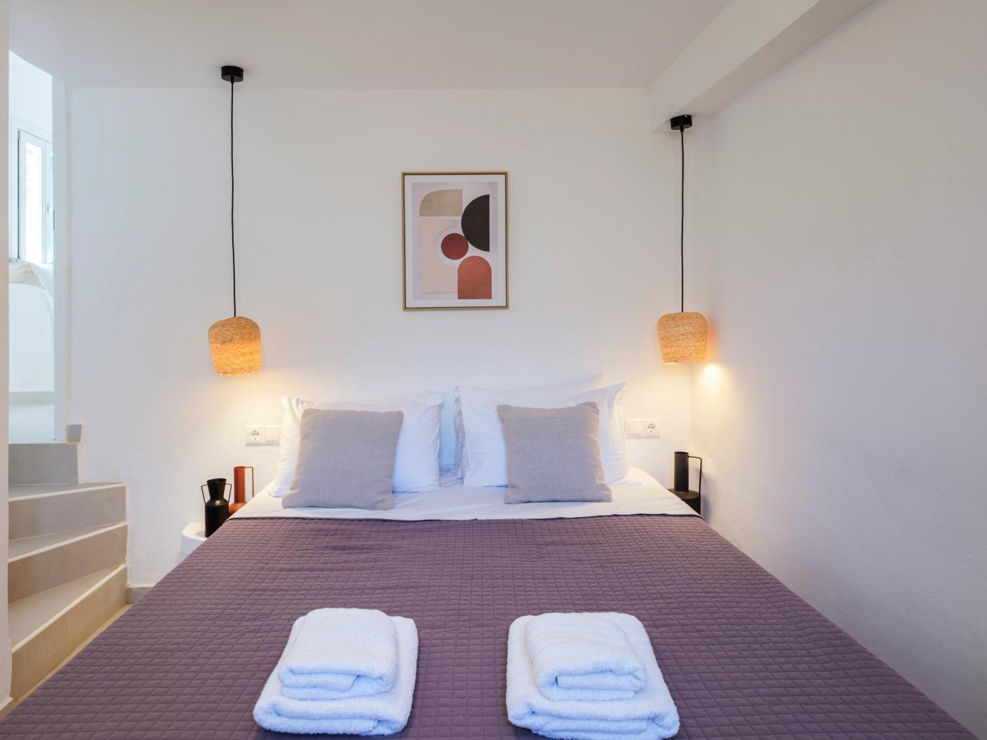 Sea Rock & Sky Private Mykonos Residence Merchia Beach Экстерьер фото